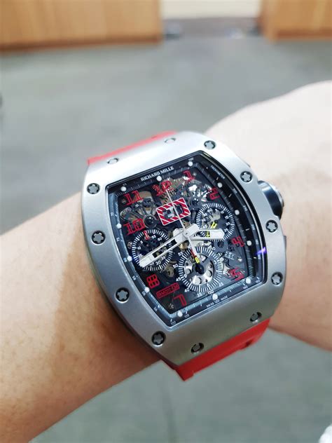 richard mille felipe massa movement|richard mille red strap price.